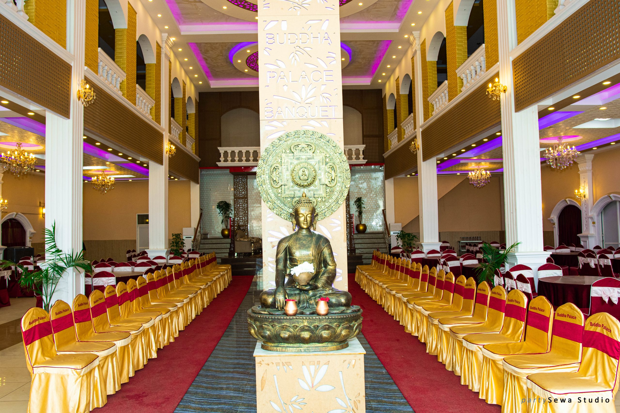 Best-banquet-in-Kathmandu-Buddha-Palace Banquet-buddha-hall - Banquet in Swoyambhu - Banquet in Ringroad kathmandu - powered by partySewa